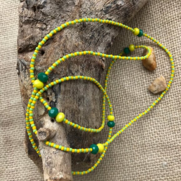 Orula Orunmila Necklace Eleke Orisha Orula Collar Yoruba Santeria Ifa Orula - Picture 4 of 4